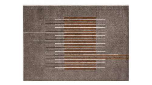 Covor Uptown Grey/Brick Red 160x240