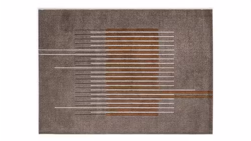 Covor Uptown Grey/Brick Red 200x300