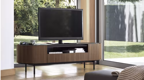 Comoda TV Lake Smoke/Bronze