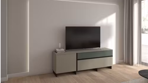 Comoda TV Fango Liscio/Garda Liscio 180 cm