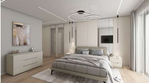 Comoda Zara 3 sertare Cotone Opaco