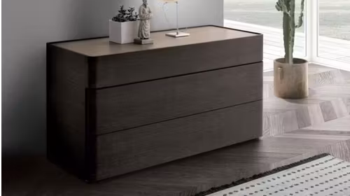 Comoda Brando Mocha Oak Wood/Fokos Terra
