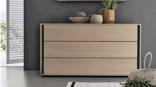 Comoda Vip Sand Oak/Hot Grey