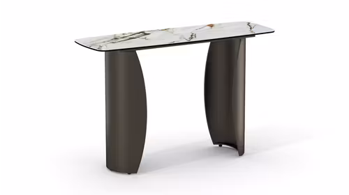 Consola Rise Ceramica KL-188 + structura Dark Bronze 120X40X76 cm