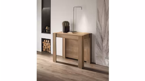 Consola extensibila Fiesta Rovere Nodato Chiaro 52(238)x90
