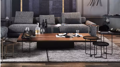 Masuta de cafea Idem Walnut Canaletto 140x80