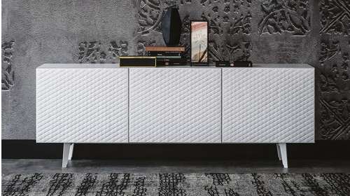 Bufet Absolut 3 usi White/Bianco