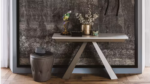 Consola Convivium Titanium/Cement