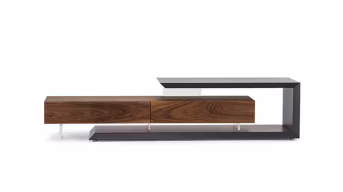 Comoda TV Link Graphite/Walnut Canaletto