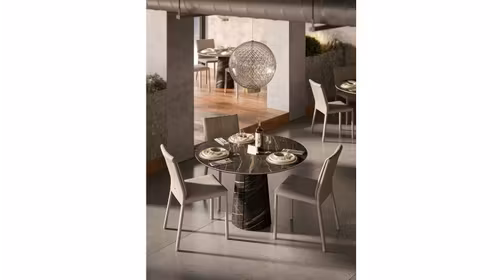 Masa Cuba Bistrot Ceramica Matt Portoro 100 cm