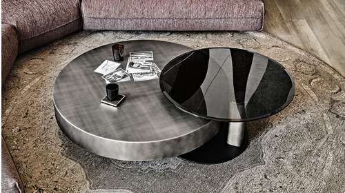 Masuta cafea Arena Bond Brushed Grey 