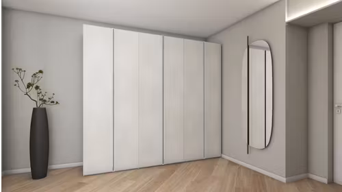 Dressing Lait Batant Anta Liscia Nobilitato Calce+Maner R1 Aluminio Opaco