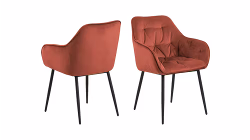 Scaun Brooke Carver Coral - Expus