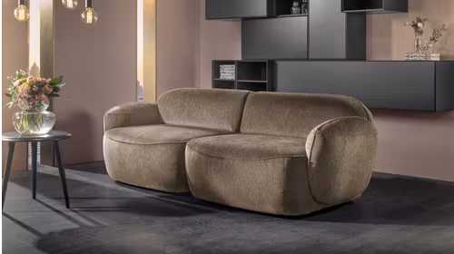 Canapea liniara 2 locuri Bubble Nomi Beige