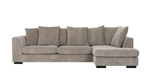 Canapea de colt cu sezlong Paso Doble Night Alice Beige, dreapta