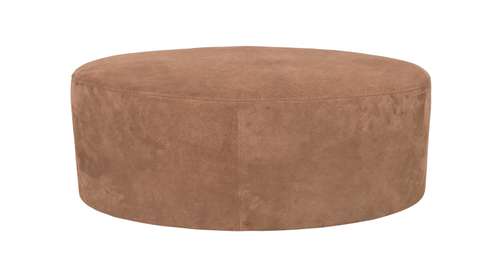 Taburet Orbit Piele Suede Cognac