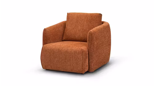 Fotoliu Colin textil Raven Brick Red