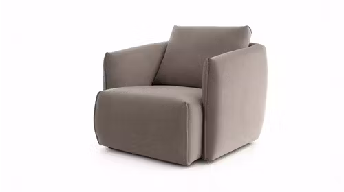 Fotoliu Colin textil Salvador Dark Beige