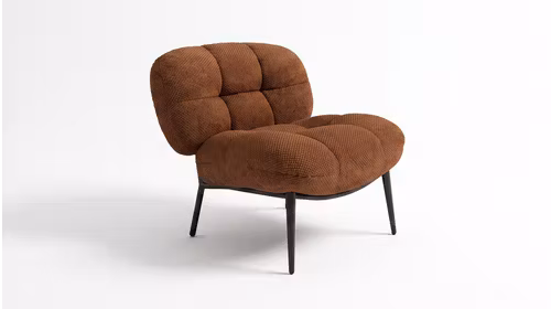 Fotoliu Jenna textil Portocaliu