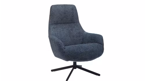 Fotoliu rotativ Ceres textil Dark Blue