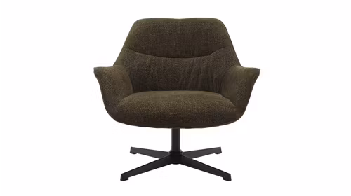 Fotoliu rotativ Cronos textil Green