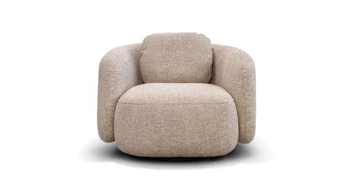 Fotoliu rotativ Domani textil Noma Greige