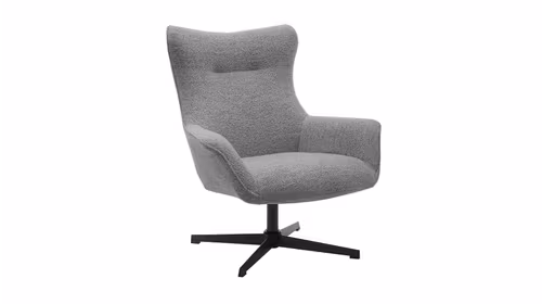 Fotoliu rotativ Neptune textil Monza Grey