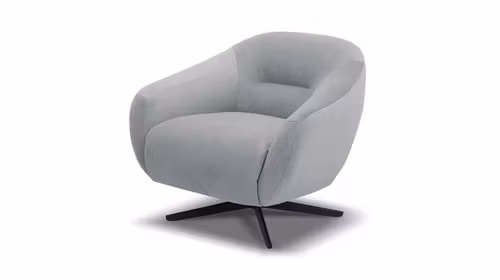 Fotoliu rotativ Vito Bouclee Grey