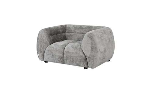 Fotoliu Saint Tropez textil Misolo Dark Grey