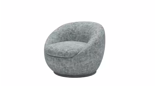 Fotoliu rotativ Terrasini Textil Light Grey