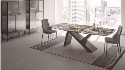 Masa Ikarus Anthracite/Urban Marble 200x110
