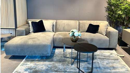 Canapea de colt Vesta Paris Taupe, stanga