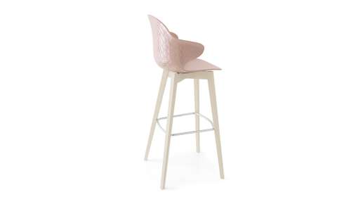 Scaun de bar Saint Tropez 1 High