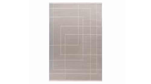 Covor Elif argint 160x230 cm, design abstract, finisaj 401 Silver