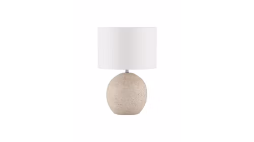 Lampa decorativa Nagomi din ceramica beige