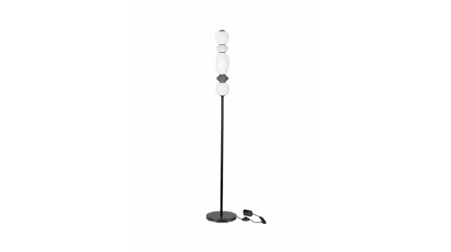 Lampadar Pallina 3 Black/Light Grey/Dark Grey