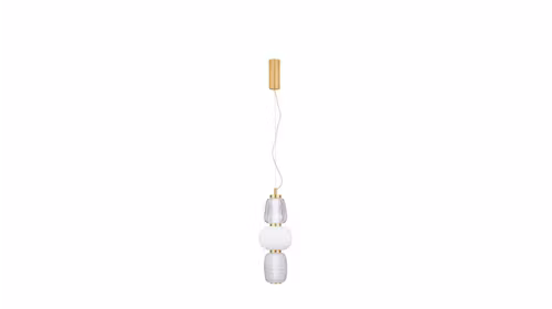 Lustra moderna Movil in finisaj Glossy Gold
