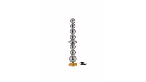 Lampadar decorativ Navi cu structura aurie