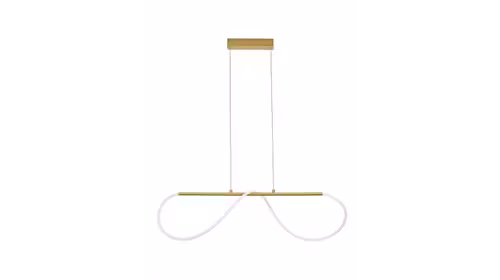 Lustra decorativa Tiriac cu finisaj auriu