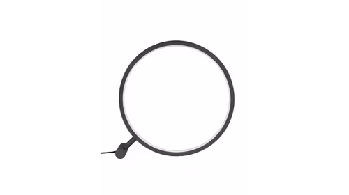 Lampa moderna Hola cu finisaj negru