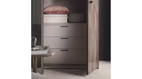 Casetiera interna cu 3 sertare dressing