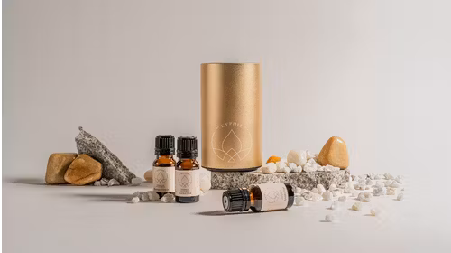 Atomizor parfum ambiental Petite Luxe Auriu