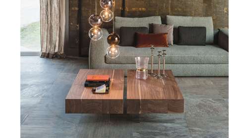 Masuta de cafea Lingotto Walnut Canaletto 120 cm