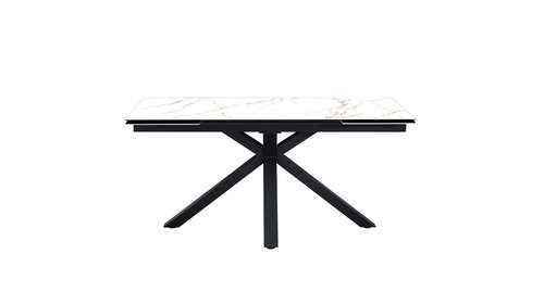 Masa extensibila Ceramica 1 Glossy Golden Carrara 160(240)X90