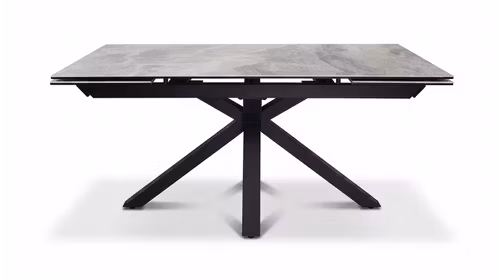 Masa extensibila Ceramica 1 Italian Glossy Light Grey 160(240)X90