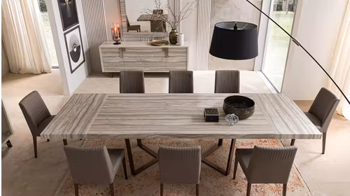 Masa extensibila Jupiter Eco Stone Matte 160(264)x95