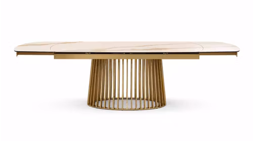 Masa extensibila Rondo Ceramica Golden Calacatta 180(260)x90
