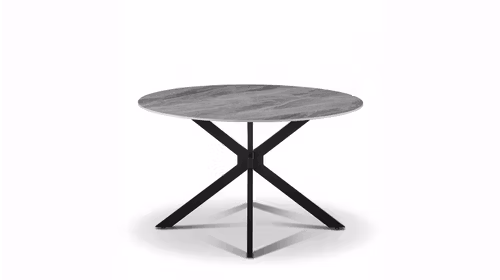 Masa Robin, Piatra Sinterizata Gray/Black D.130