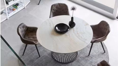 Masa Vortex rotunda ceramica 140