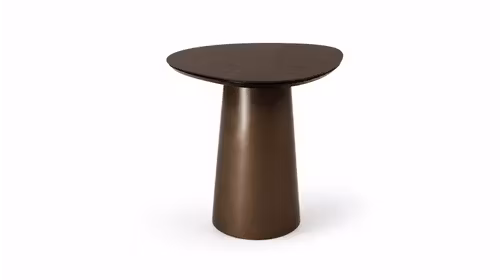 Masuta cafea Ceninna Vesuvio Brown/Lux Titanium 48x48